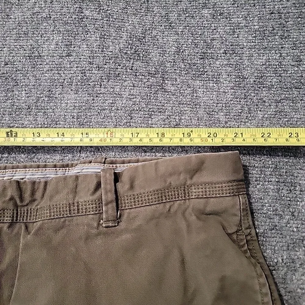 Timberland Pants Mens 42 x 30 Olive 100% Cotton Straight Leg Relaxed Fit